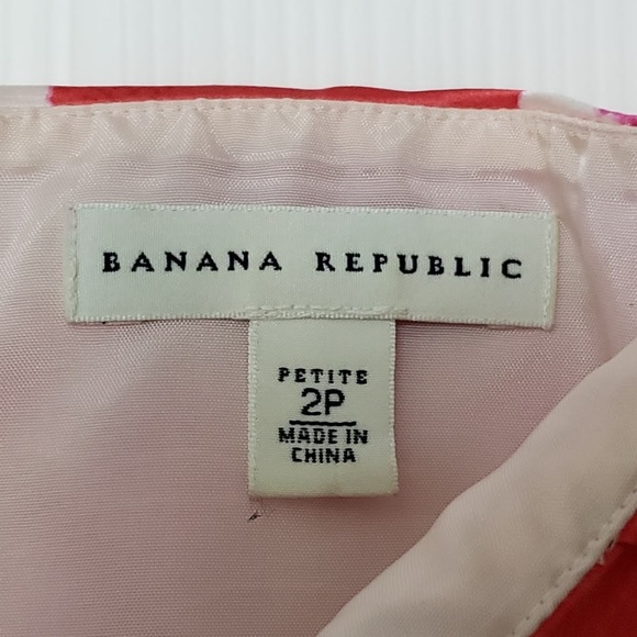 Like New Banana Republic Strapless Floral Dress-Local Pickup Offer Vancouver WA - Picture 7 of 8